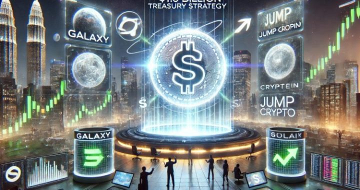 Solana Power Play: Galaxy, Jump Crypto, Multicoin Behind New $1.6 Billion Treasury Strategy