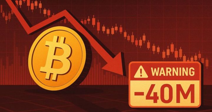 Bitcoin Net Liquidations Stay Negative Near $40M: Analyst Warns Downside Still In Play