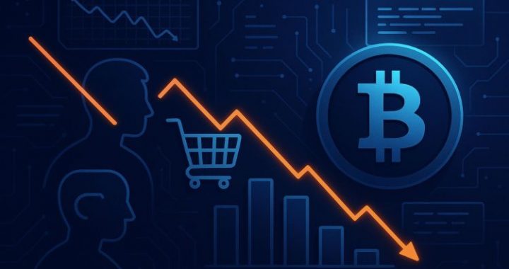 Bitcoin Retail Demand Retreats: 30D Change Falls To Lowest Level Since July