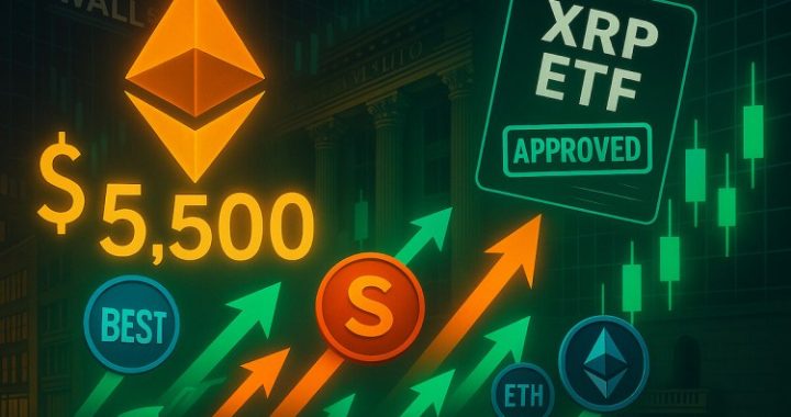 Best Crypto To Invest In As Ethereum Eyes $5.5K Ahead Of $XRP ETF Launch