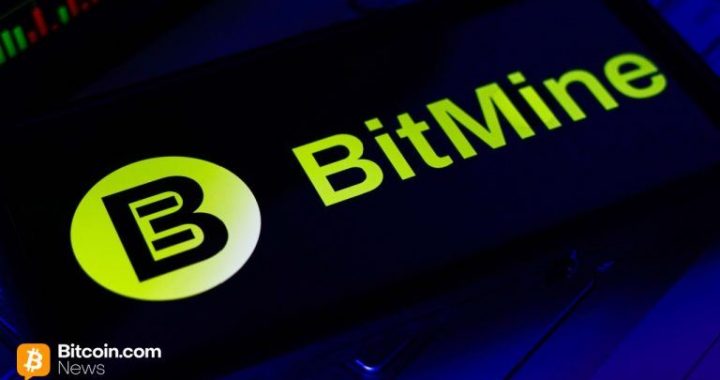 Bitmine ETH Holdings Exceed 2.4 Million Tokens Worth 2% of ETH Supply