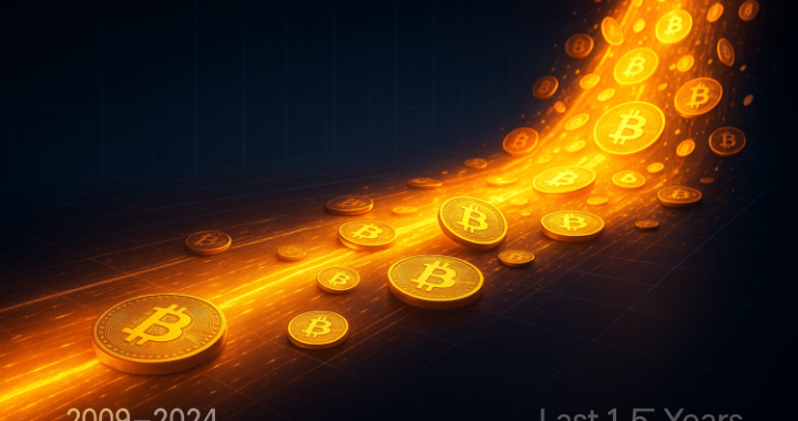 Bitcoin Inflows In Last 1.5 Years Surpassed First 15 Years Combined: Data