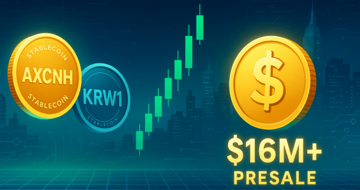 AxCNH and KRW1 Stablecoins Launch in Asia as $BEST Token Soars Past $16M on Presale