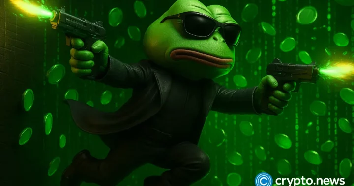 Pepe Coin price in a pinch: Descending triangle points to deeper crash