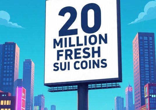 20 Million New SUI Tokens Push Treasury To New High – Details