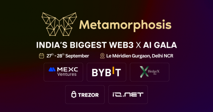 Metamorphosis 2025 Brings India’s Web3 and AI Convergence to New Delhi