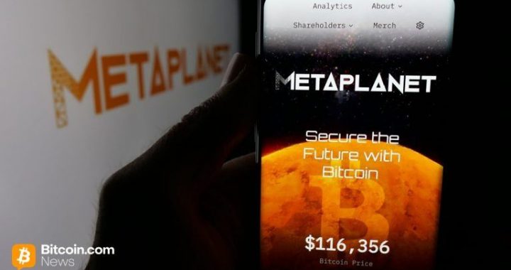 Metaplanet Buys 5,419 Bitcoin, Holdings Reach 25,555 BTC