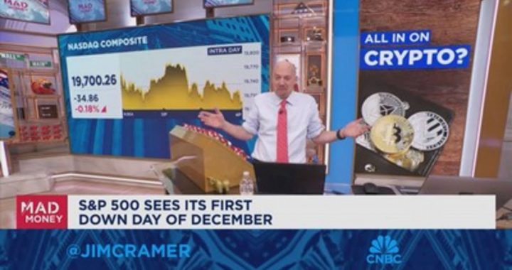 Jim Cramer Strikes Again: Says Bitcoin and Gold Are Topping—Time to Buy Even More BTC USD?