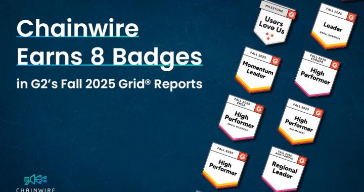 Chainwire Earns 8 Badges in G2’s Fall 2025 Grid® Reports for Press Release Distribution”