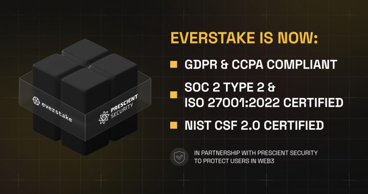 Everstake Becomes First Crypto Staking Company to Hold All Five Institutional-Grade Certifications