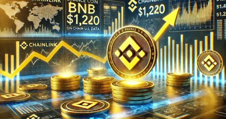 BNB Price Hits $1,240 Record High: Partners With Chainlink For On-Chain US Economic Data