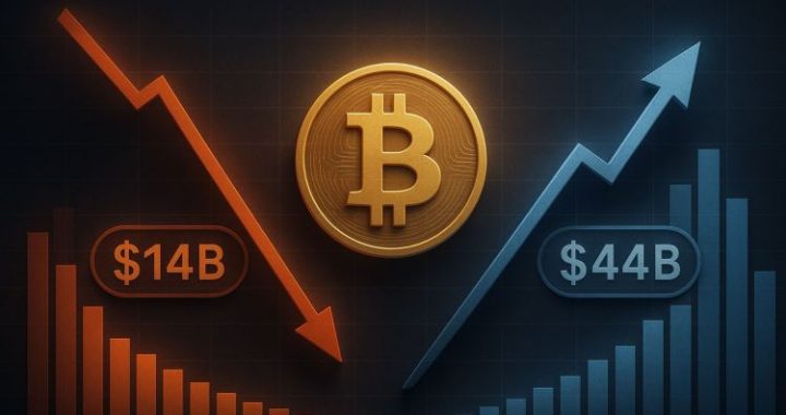 Bitcoin Handles $14B OI Drop As Spot Volume Surged To $44B: Controlled Reset?