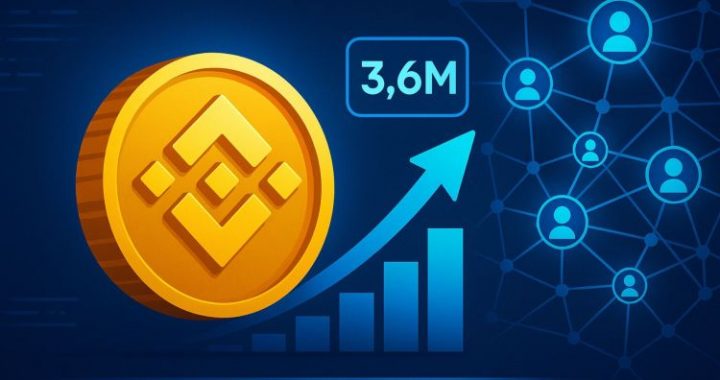 BNB Active Addresses Hit Record 3.6 Million – Analyst Explains Network Growth