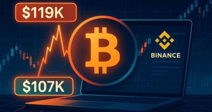 Bitcoin Trapped On Binance: The Battle Between $107K and $119K Heats Up
