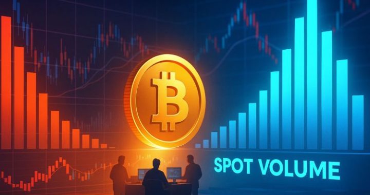 Bitcoin Records Over $300B Spot Volume In October – Investors Shift Away From Leverage