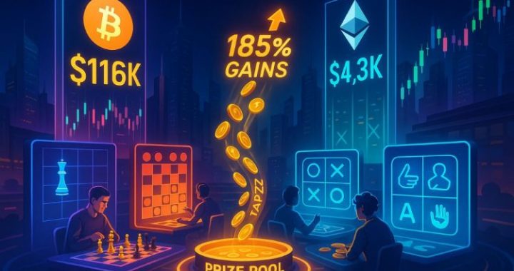 As $BTC and $ETH Rally, $TAPZI Offers Potential 185% Returns