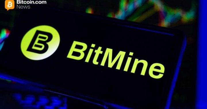 Bitmine Acquires Over 203,000 ETH, Now Holds 2.7% of ETH Supply