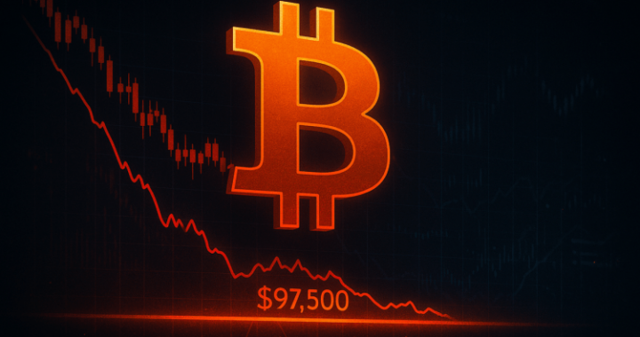 Bitcoin Could Drop To $97,500 If This Key On-Chain Level Fails, Glassnode Warns