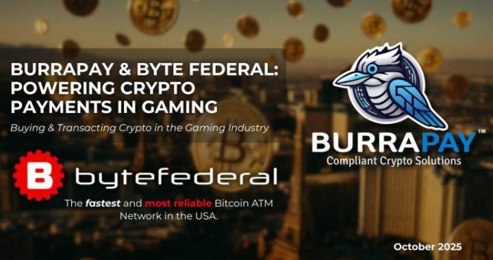 BurraPay Enters Into Agreement With Byte Federal for Crypto Exchange Services