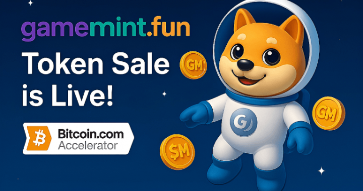 GameMint.fun Selected for Bitcoin.com Accelerator; $GM Token Sale Now Live on Ethereum