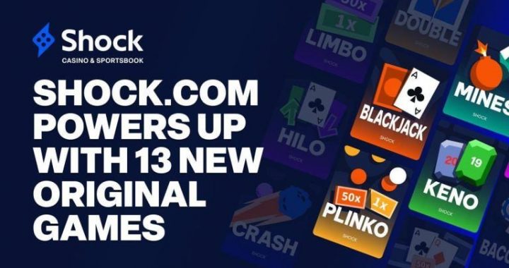 Shock.com Powers Up With 13 Brand-New Originals, Expanding Its Casino Experience