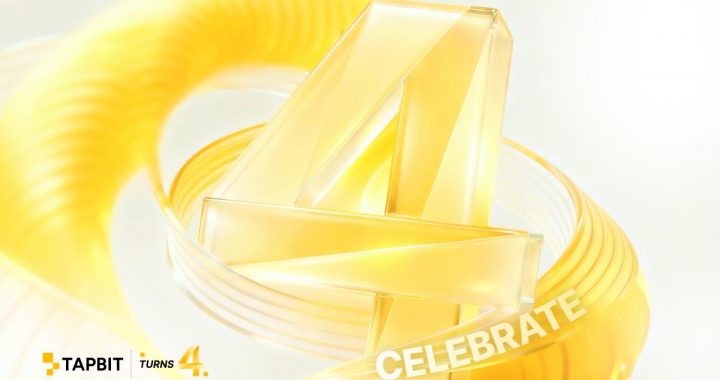 Tapbit Marks 4th Anniversary with Continued Focus on Innovation and User Trust