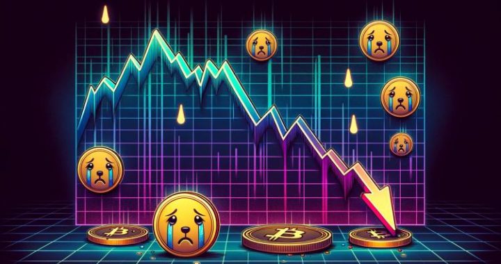 Dogecoin (DOGE) Falls Again as Trader Sentiment Turns Increasingly Bearish