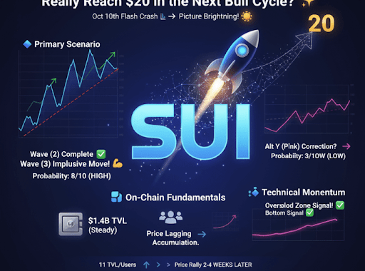 SUI Silent Comeback: The Underdog Preparing For A $20 Charge