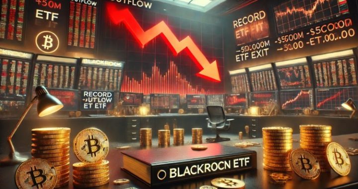 BlackRock’s Bitcoin ETF Bleeds Over $500 Million In Its Biggest One-Day Outflow