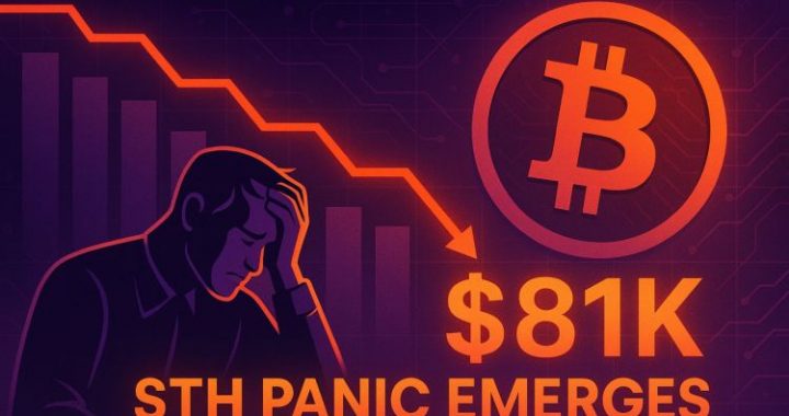 STH Panic Emerges as Bitcoin Crashes To $81K: Realized P/L Turns Negative For The First Time This Cycle