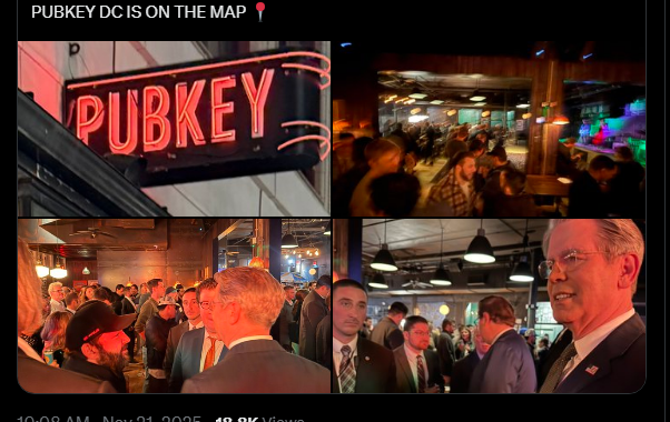 Scott Bessent Stirs Headlines With Surprise Visit To Bitcoin Bar