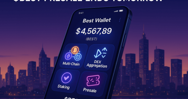 Best Wallet Token’s $17.6M Presale Ends Tomorrow as It’s Your Last Chance to Join