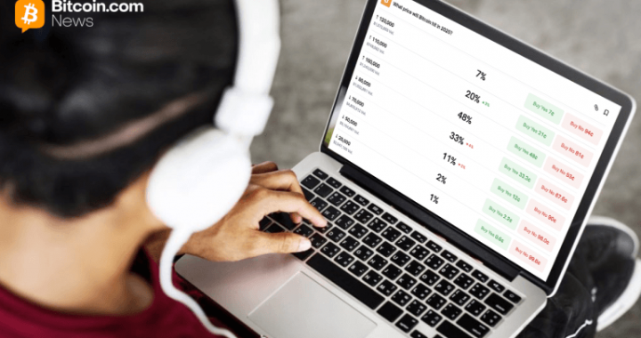 Prediction Markets Polymarket and Kalshi Assign Mixed Odds for Bitcoin’s Path Above $100K in 2025