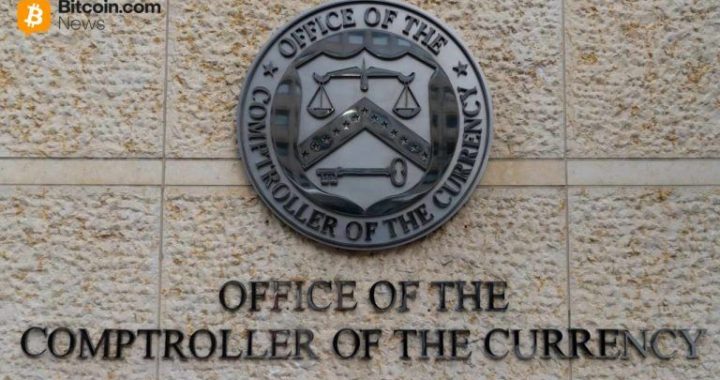 OCC Affirms Banks May Hold Crypto to Pay Network Fees