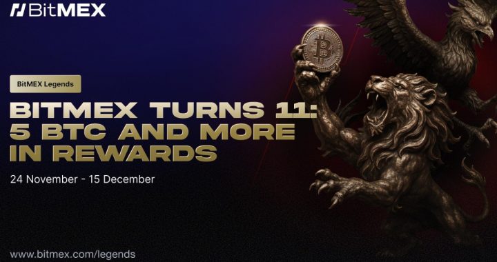 BitMEX Launches the ‘BitMEX Legends’ Campaign With a 5 BTC Prize Pool to Celebrate 11-Year Anniversary