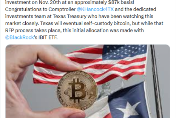 Bitcoin Hyper Boosts as Texas Is First US State to Buy Bitcoin
