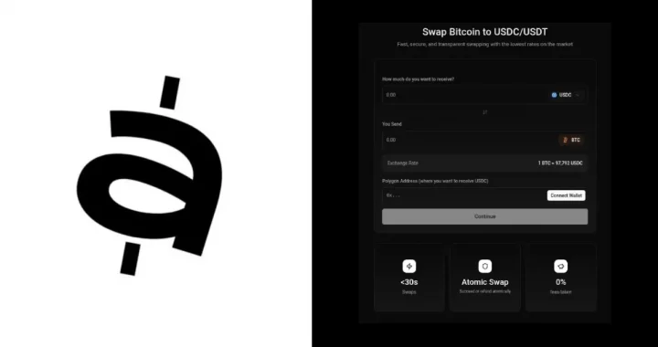 Lendasat Unveils Lendaswap: Non-Custodial Cross Blockchain Exchange for Bitcoin and Stablecoins 