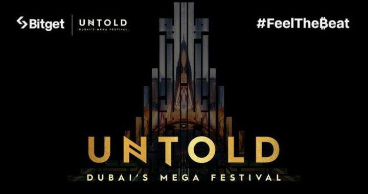 Bitget Lights Up UNTOLD Dubai With Immersive LED Tower and Global Fan Experience