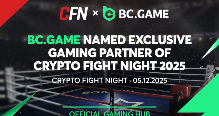 BC.GAME named Exclusive Gaming Partner of Crypto Fight Night 2025
