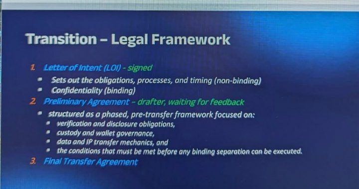 An Invitation to Those Controlling BlockDAG and the Transition