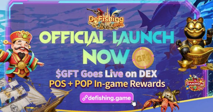 Incubator MEETLabs Officially Launches the Web3 P2E 3D-Fishing Game “DeFishing”