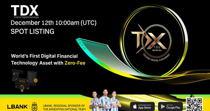TDX Launches Next-Generation Digital Asset as LBank Listing Goes Live on December 12