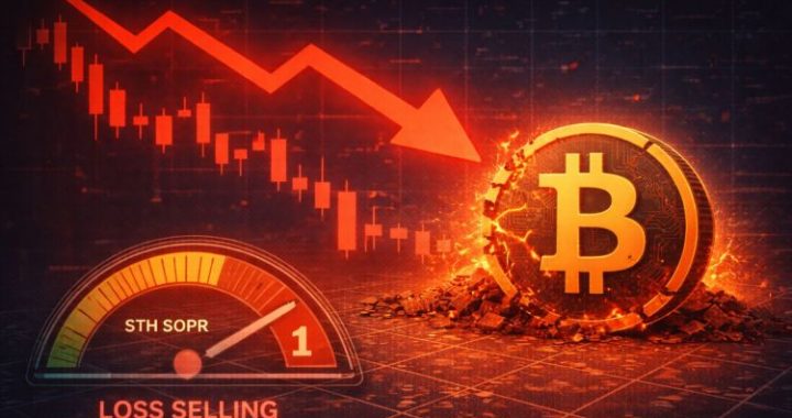 Bitcoin Faces Elevated Downside Risk: Loss Selling Takes Hold As STH SOPR Falls Below 1