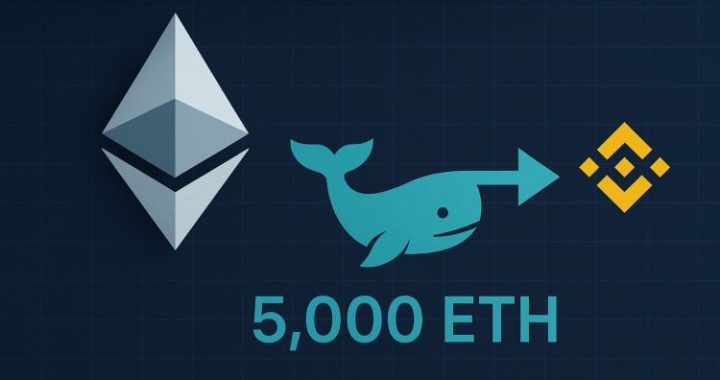 Massive Ethereum Distribution Continues: Whale Sends Another 5,000 ETH To Binance