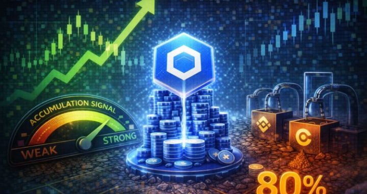 Chainlink Shows Strong Accumulation Signal: LINK Exchange Liquidity Dries Up