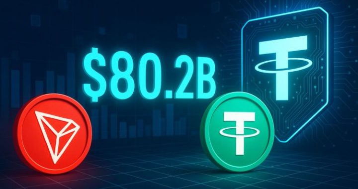Tron Hits $80.2B Stablecoin Milestone After Tether Mints 1B USDT On The Network