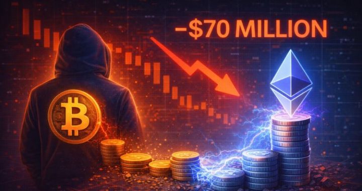 Legendary Bitcoin OG Deepens Ethereum Bet Despite Losses Exceeding $70 Million