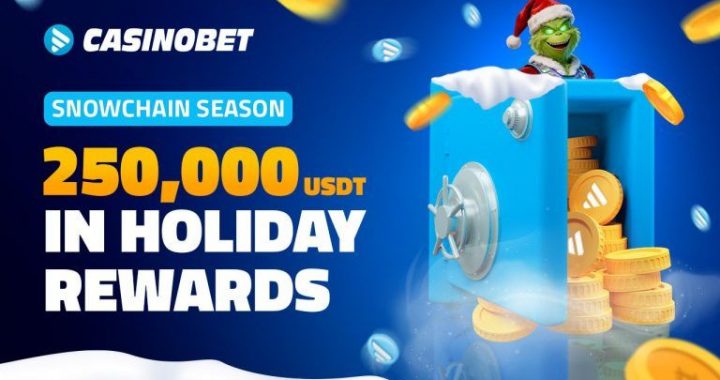 Casinobet Marks Strong First Year With 250,000 USDT Snowchain Season Campaign