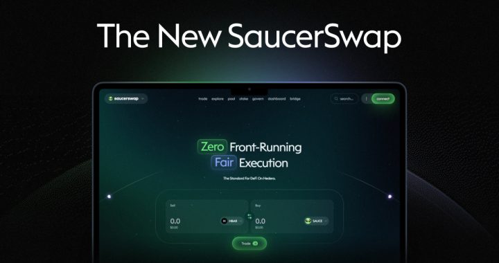 SaucerSwap Unveils Redesigned Platform and New Brand Identity for Hedera DeFi