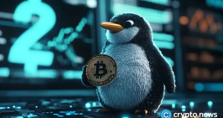 PENGU price bucks Christmas lull as it appears on the Las Vegas sphere